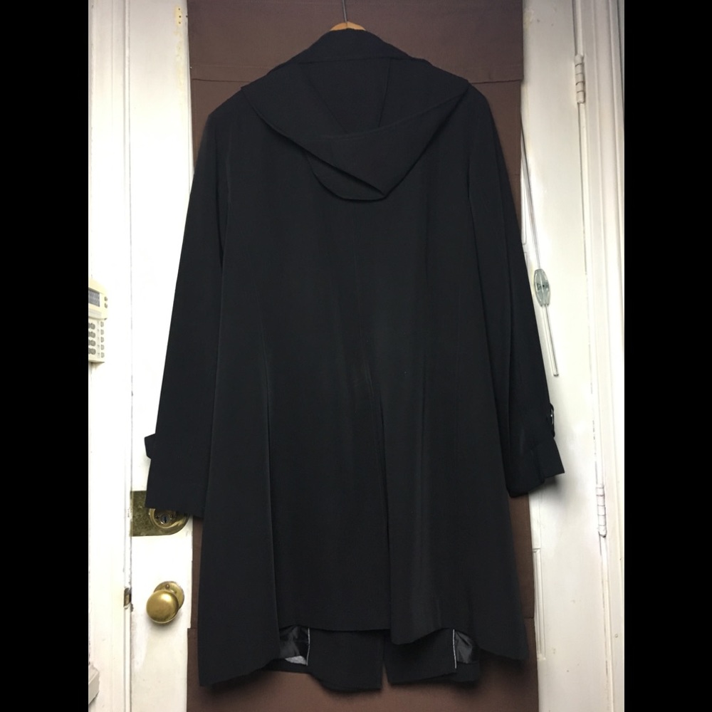 Gallery Stretch Light Spring Fall Trench Jacket - image 5